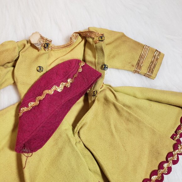 Madame Alexander Babs Ice Skater Doll Dress Bloomers, Hat - Picture 5 of 12